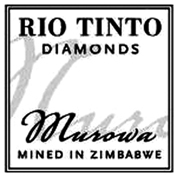 RIO TINTO DIAMONDS Murowa MINED IN ZIMBABWE