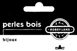 perles bois HOBYLAND bijoux DMC