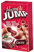 FLIS Happy JUMP ROLLS WITH COCOA CREAM Cocoa