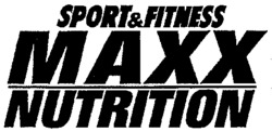 SPORT&FITNESS MAXX NUTRITION