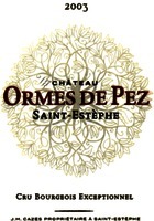 CHÂTEAU ORMES DE PEZ SAINT-ESTÈPHE