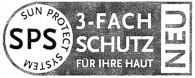 SPS SUN PROTECT SYSTEM 3-FACH SCHUTZ FÜR IHRE HAUT NEU