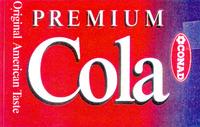 Original American Taste PREMIUM Cola CONAD