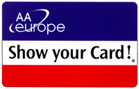 AA europe Show your Card!