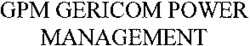 GPM GERICOM POWER MANAGEMENT