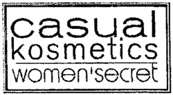 casual kosmetics women'secret