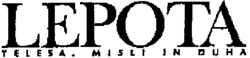 LEPOTA