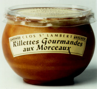 CLOS St LAMBERT Rillettes Gourmandes aux Morceaux