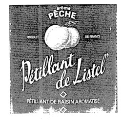 Pétillant de Listel arôme PÊCHE
