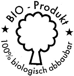 BIO - Produkt 100% biologisch abbaubar