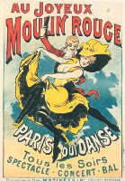 AU JOYEUX MOULIN ROUGE PARIS QUI DANSE