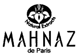 Natural Extracts MAHNAZ de Paris