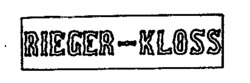 RIEGER-KLOSS
