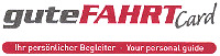 guteFAHRTCard Ihr persönlicher Begleiter Your personal guide