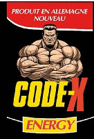 PRODUIT EN ALLEMAGNE NOUVEAU CODE-X ENERGY