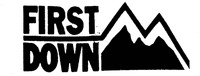 FIRST DOWN