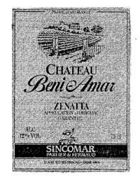 CHATEAU Beni-Amar