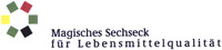 Magisches Sechseck für Lebensmittelqualität