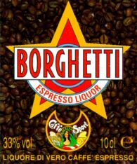 BORGHETTI ESPRESSO LIQUOR Caffe Sport LIQUORE DI VERO CAFFÉ ESPRESSO