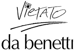 VieTATO da benetti