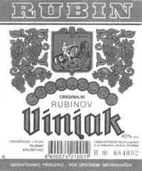 RUBIN ORIGINALNI RUBINOV Vinjak