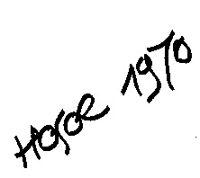 Hosoe 1970