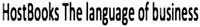 HostBooks The language of business