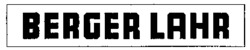 BERGER LAHR