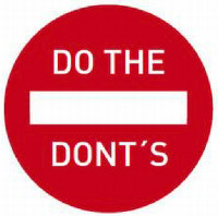 DO THE DONT'S