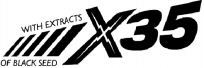 WITH EXTRACTS OF BLACK SEED X35
