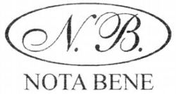 N.B. NOTA BENE