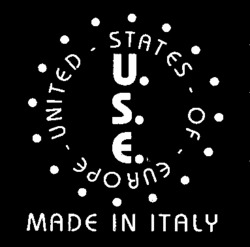 U.S.E. UNITED-STATES-OF-EUROPE MADE IN ITALY