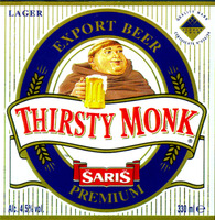 THIRSTY MONK SARIS EXPORT BEER PREMIUM