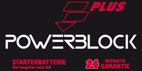 PLUS POWERBLOCK STARTERBATTERIE Wartungsfrei nach DIN 24 MONATE GARANTIE