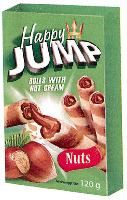 FLIS Happy JUMP ROLLS WITH NUT CREAM Nuts