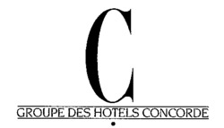 C GROUPE DES HÔTELS CONCORDE