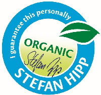 I guarantee this personally ORGANIC Stefan Hipp STEFAN HIPP