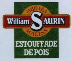 MIJOTÉS MALINS William SAURIN ESTOUFFADE DE POIS