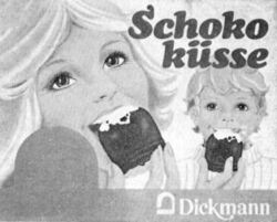 Schoko küsse Dickmann
