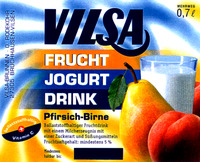 VILSA FRUCHT JOGURT DRINK Pfirsich-Birne