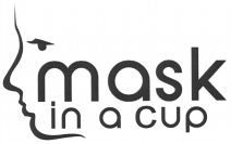 mask in a cup