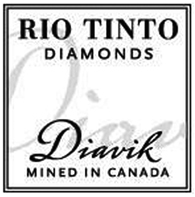 RIO TINTO DIAMONDS Diavik MINED IN CANADA