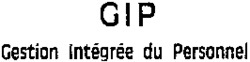 GIP Gestion Intégrée du Personnel