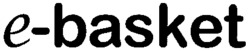e-basket