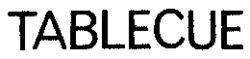 TABLECUE