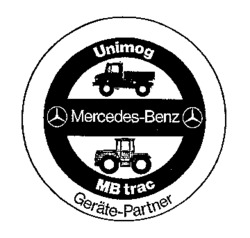 Unimog Mercedes-Benz MB trac Geräte-Partner