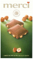 merci CHOCOLATE WITH WHOLE NUTS