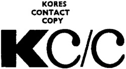 KC/C KORES CONTACT COPY