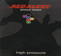 RED ALERT SPRAY PAINT high pressure