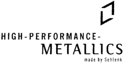 HIGH-PERFORMANCE- METALLICS made by Schlenk made by Schlenk